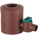 УЛОВИТЕЛЬ ДОЖДЕВОЙ ВОДЫ С КЛАПАНОМ И КОРИЧНЕВЫМ ФИЛЬТРОМ