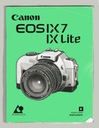 CANON EOS IX7 IX LITE РУКОВОДСТВО