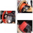 4 SZT. STURDY WETTING GASKETS PROTECTIVE SPEAKERS AUTOMOBILE ABS, RED  photo 6