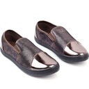 Слипоны коричневые 4 Genoveva 38 Коричневые