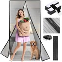 МОСКИТНАЯ СЕТКА ДЛЯ БАЛКОННОЙ ДВЕРИ, ОКНА, ОКНА С МАГНИТОМ ПРОЧНАЯ СЕТКА 100 x 210СМ