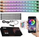 ОСВЕЩЕНИЕ САЛОНА АВТОМОБИЛЯ RGB 48 LED + УПРАВЛЕНИЕ ПРИМЕНЕНИЯМИ