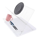 СУШИЛКА ДЛЯ СУШКИ ПОСУДЫ С 2-Х ЯРУСНЫМ ПОДДОНОМ