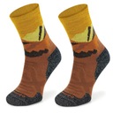 Letné trekingové ponožky turistické termoaktívne 70% merino vlny 35-38