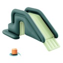 НАДУВНАЯ ГОРКА + НОЖНОЙ НАСОС АКВАПАРК