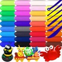 ПЕННЫЙ Пластилин КОНДИТЕРСКАЯ ГЛИНА XXXL 45 шт.