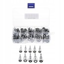 Набор из 80 направляющих из нержавеющей стали для удочек.