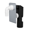 СИФОН ДЛЯ СТИРАЛЬНОЙ МАШИНЫ, ВСТРАИВАЕМЫЙ, ХРОМИРОВАННЫЙ SPp/t-CH