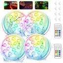 4 шт. МНОГОЦВЕТНЫЕ СВЕТИЛЬНИКИ RGB ДЛЯ ПОДВОДНОЙ СПА-ВАННЫ ДЛЯ ВАЗЫ