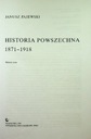 Historia Powszechna tom 1 do 6 Autor Emanuel Rostworowski