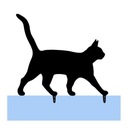 Кот Лолек – садовое украшение для забора.