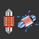 ЛАМПОЧКА ТРУБКА LED (СВІТЛОДІОД) 41MM 42MM 33SMD C3W C5W CANBUS зображення 4