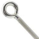 ŚRUBA OCZKOWA M5X40 NIERDZEWNA UCHO Z GWINTEM HAK