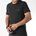 Emporio Armani t-shirt koszulka męska czarna crew-neck komplet 2 sztuki L Dekolt okrągły