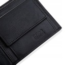 BETLEWSKI Кожаный кошелек на черном ремешке в подарок
