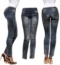#406 КОМФОРТНЫЕ ЖЕНСКИЕ Джинсовые брюки, узкие модели, M