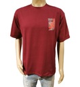 VANS bavlnené pánske tričko bordová potlač L Kód výrobcu 3710