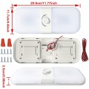 ОСВІТЛЕННЯ SUFITOWE LED (СВІТЛОДІОД) 12 V I 24 V DO САЛОНУ KAMPERA,PLYNNIE  (18802433436) фото min 8