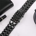 Pánske digitálne hodinky s LED displejom Lava Metal Wristwatch Creative Watch Model JJMW020A