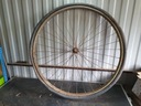 ПЕРЕДНЕЕ КОЛЕСО СТАРОГО ВИНТАЖНОГО ВЕЛОСИПЕДА 28 ДЮЙМОВ