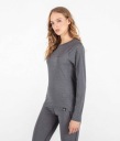 KNOX T-SHIRT MIA DUAL ACTIVE LS TOP GREY XS  photo 5