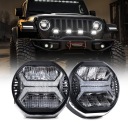 LAMPES DE TRAVAIL JEU 2 PCS HALOGÈNES LED 5.75 POUCES JEEP WRANGLERphoto 11