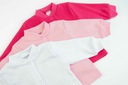 3 пары КАФТАНОВ для новорожденной девочки, ХЛОПКОВАЯ детская футболка 56