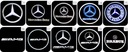 MERCEDES-BENZ DIODO LUMINOSO LED LOGOTIPO PROYECTOR A CLASE W177 W176 