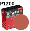 Абразивные диски INDASA RED на липучке 125 мм P1200 x10