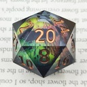 KOSTKA RPG DRAPIEŻNIK W ZAROŚLACH PŁYNNA KOSTKA KOŚĆ K20 3,5 CM