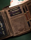 PETERSON portfel skórzany męski patriotyczny RFID Rodzaj portfel