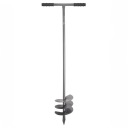 БУРОВАЯ УСТАНОВКА ДЛЯ ПОЧВЫ, 14 см, ПРОЧНЫЙ МЕТАЛЛИЧЕСКИЙ РУЧНОЙ ШНЕК