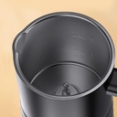 NEKIT Elektrický napeňovač mlieka Ohrievač Latte 4v1 Black Dominujúca farba čierna