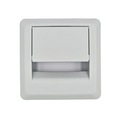 Przepust kabla kwadratowy przelotka j. szary