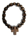 деревянный браслет на руку ROSARY десять