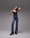 TOPSHOP DOPASOWANE CZARNE BODY KORONKA DEKOLT FKS NH2__70D Kolor czarny