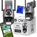 СОВРЕМЕННАЯ НАРУЖНАЯ КАМЕРА-СИГНАЛИЗАЦИЯ 4MP WIFI 3в1