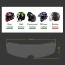 НАКЛЕЙКА NA СТІКЛА ШОЛОМА MOTOCYKLOWEGO, WODOODPORNA, PRZEZROCZYSTA, ПЛІВКА ТУМАННА DO ЇЗДИ  фото 9