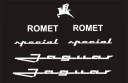Наклейки JAGUAR SPECIAL ROMET 146-2R РАЗНЫЕ ЦВЕТА