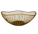 ЗОЛОТАЯ МЕТАЛЛИЧЕСКАЯ КОРЗИНКА ДЛЯ ФРУКТОВ SMUKEE BOWL