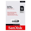 Флеш-накопитель SANDISK Ultra Flair, 64 ГБ, 150 МБ/с, USB 3.0