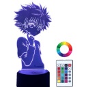 Ночник Подарочный HUNTER X ANIME 3D Led Имя