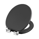 СИДЕНЬЕ ДЛЯ УНИТАЗА, СИДЕНЬЕ ДЛЯ УНИТАЗА, МЕДЛЕННО ЗАКРЫВАЮЩИЙСЯ УНИТАЗ УНИВЕРСАЛЬНЫЙ МДФ