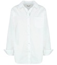 Klasická biela košeľa oversize RENATA uniw Pohlavie Výrobok pre ženy