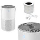 ОЧИСТИТЕЛЬ ВОЗДУХА ПОРТАТИВНЫЙ USB-ФИЛЬТР 70 м3/Ч БЕСШУМНАЯ РЕГУЛИРОВКА МОЩНЫЙ HEPA