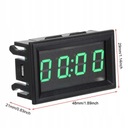 ELEKTRONICZNY DIGITAL RELOJ AUTO 