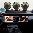 ВЕНТИЛЯТОР АВТО ВЕНТИЛЯТОР 360° TROJGLOWICOWY РЕГУЛИРОВКОЙ ТИХИЙ ПОДАРОК  фото 8