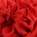 Milutek Флисовое одеяло Плед Покрывало Красный Однотонный 130x170 см