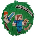 PINIATA minecraft 90cm dodatki Wysokość produktu 31 cm