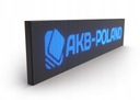 Рекламная столовая Table Blue Display Производитель премиум -класса 96x32см